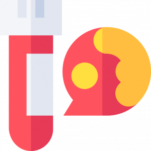 Cholesterol test icon