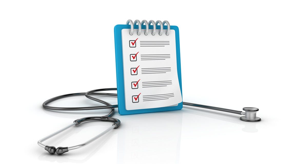 Clipboard and stethoscope 