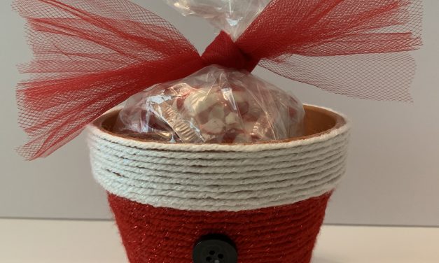 DIY CHRISTMAS TREAT HOLDER